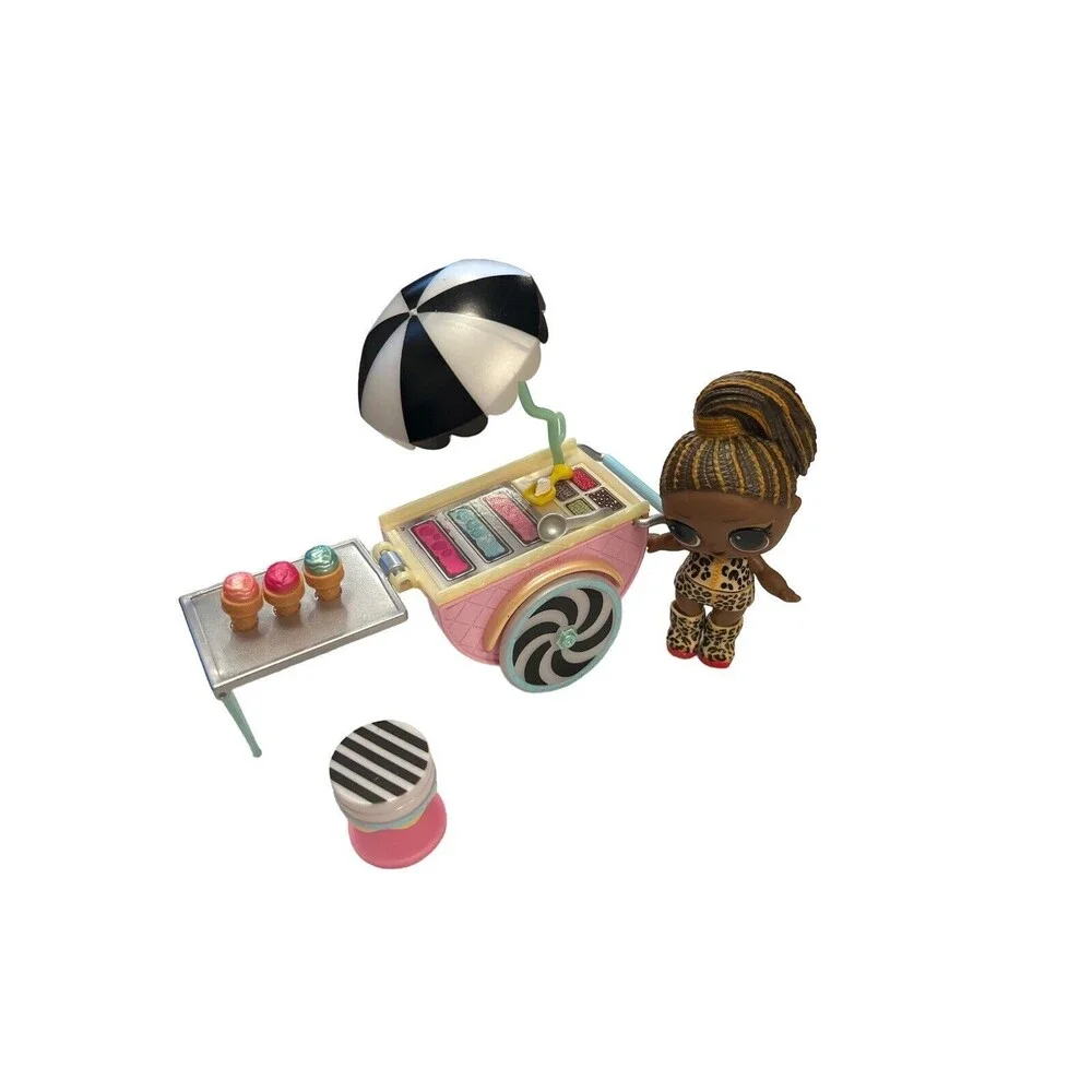 LOL Surprise  BON BON Furniture Set Series‎ 2 Ice Cream Cart Pop Up
